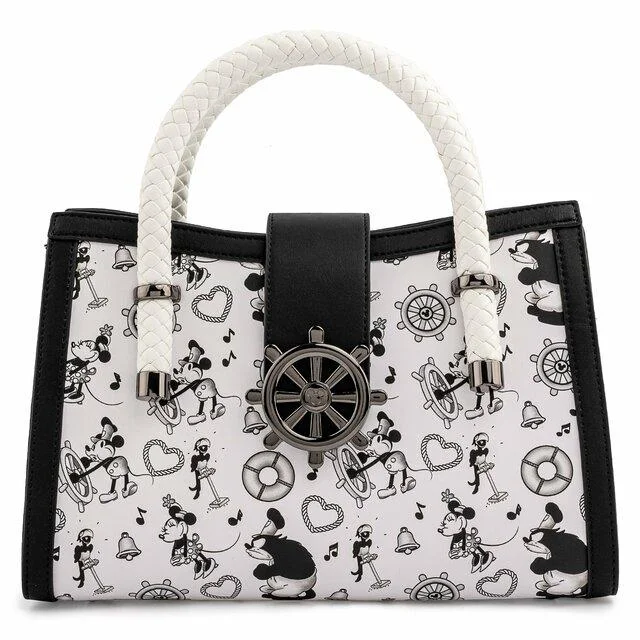 Loungefly Disney Steamboat Willie Music Cruise Cross Body Bag Afbeelding 1