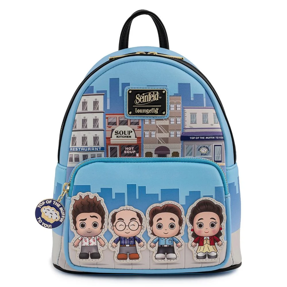 Loungefly Seinfeld Chibi City Mini Backpack Afbeelding 1