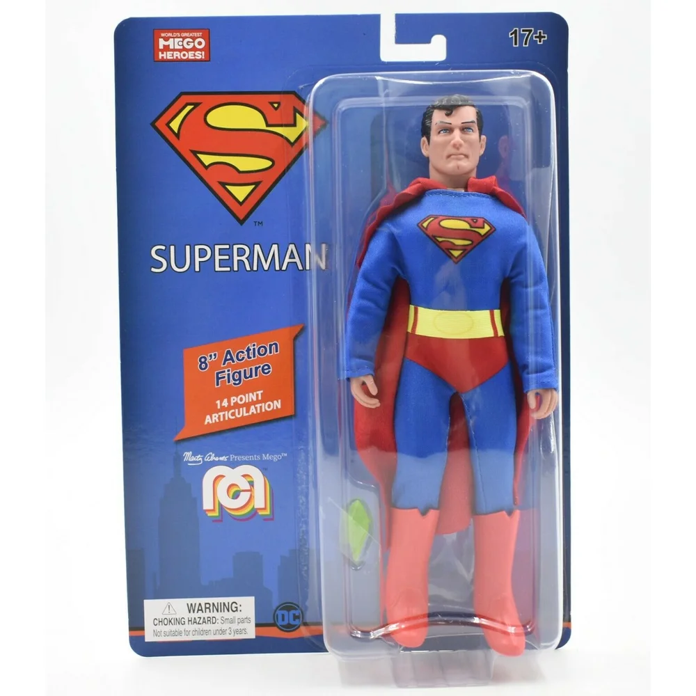 Mego 8" Figure - DC Comics Superman Afbeelding 1