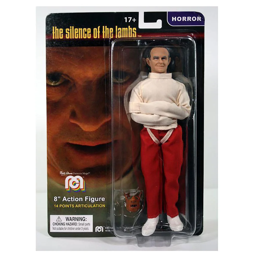 Mego Silence of the Lambs Hannibal Lecter in Straight Jacket 20 cm Figuur Afbeelding 1