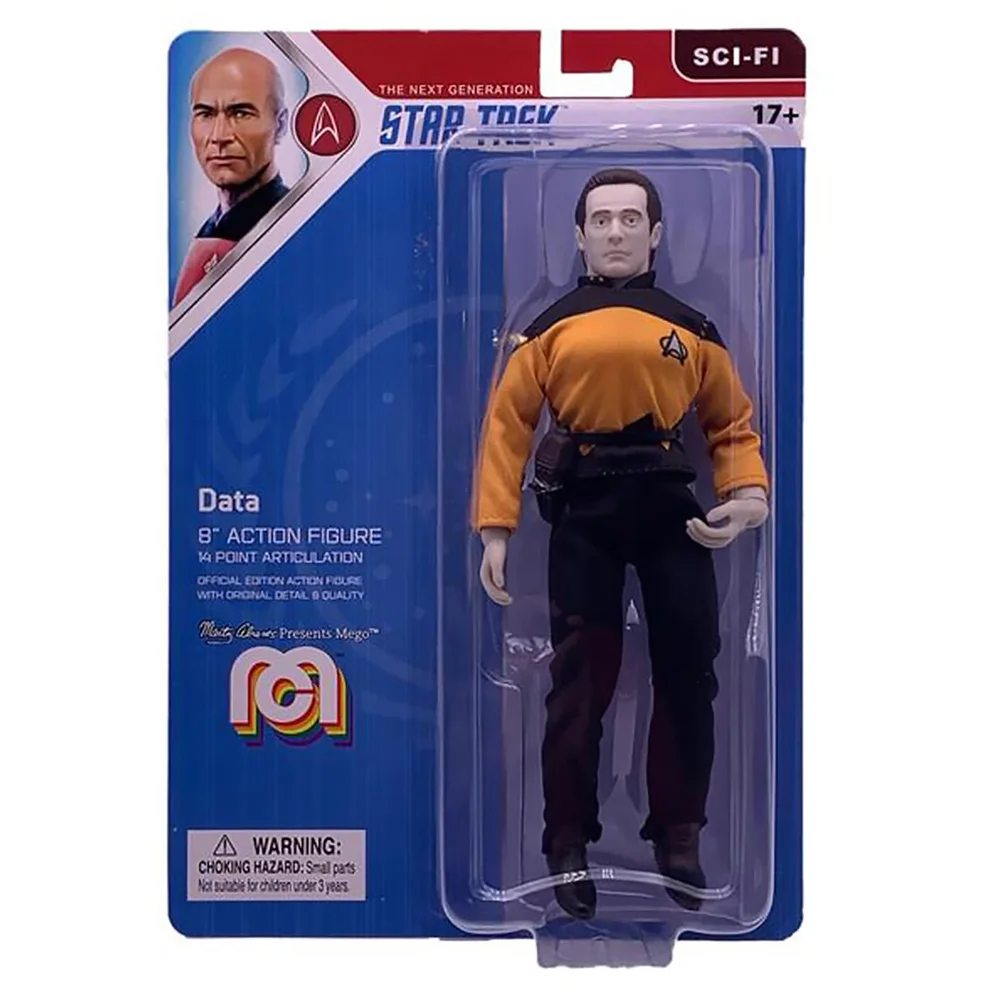 Mego 20 cm Figuur - Star Trek - Data Afbeelding 1