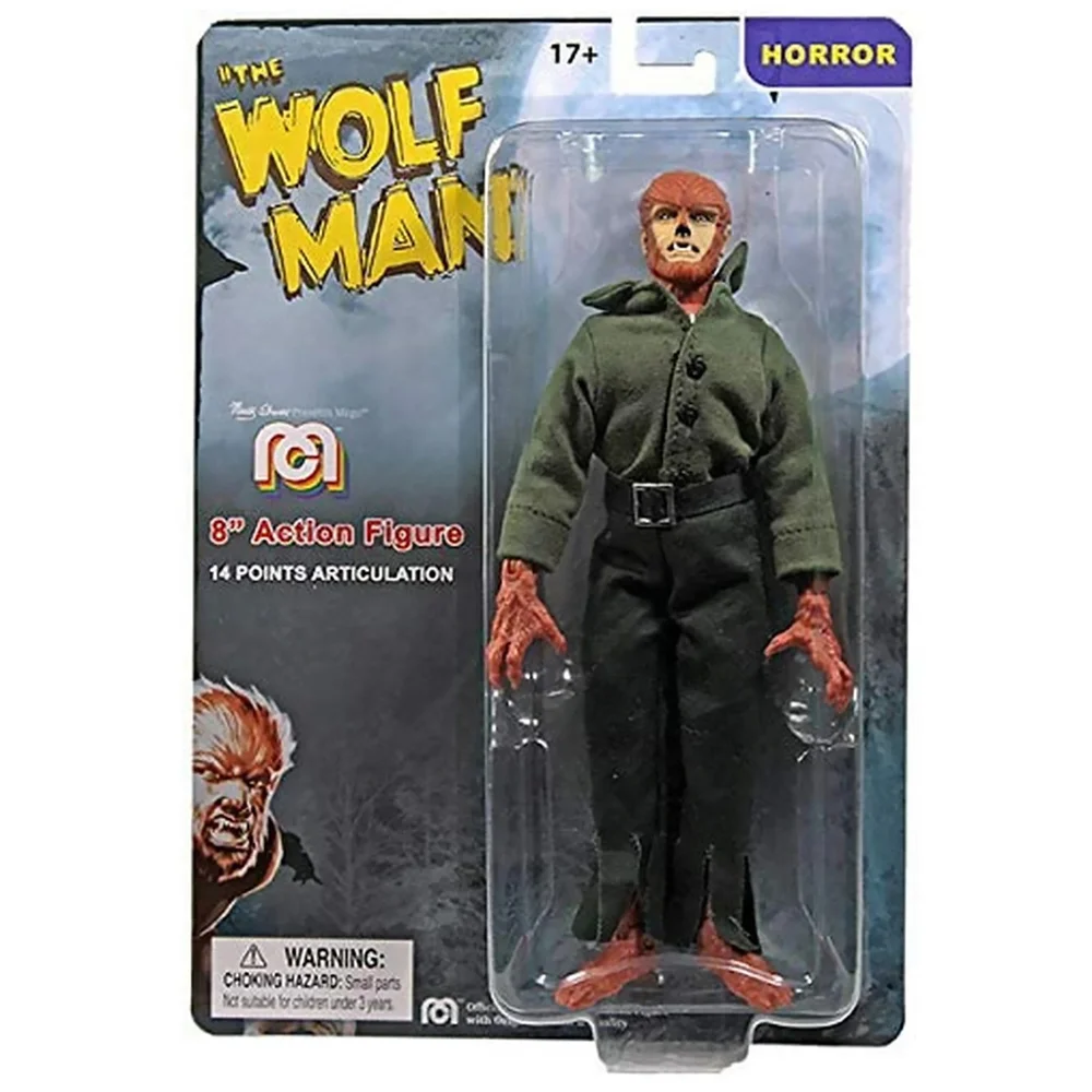 Mego 20 cm Figuur - Universal Monsters Wolfman Afbeelding 1