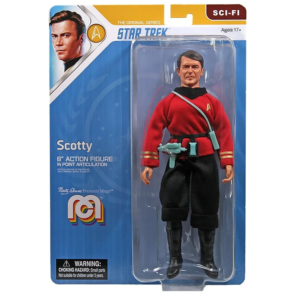 Mego 20 cm Figuur - Star Trek Scotty Afbeelding 1