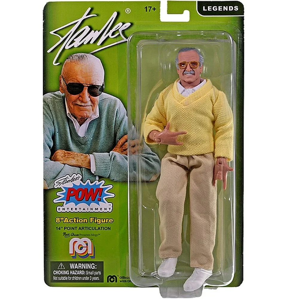 Mego 20 cm Figuur - Stan Lee Trui met Spinnenhanden Afbeelding 1