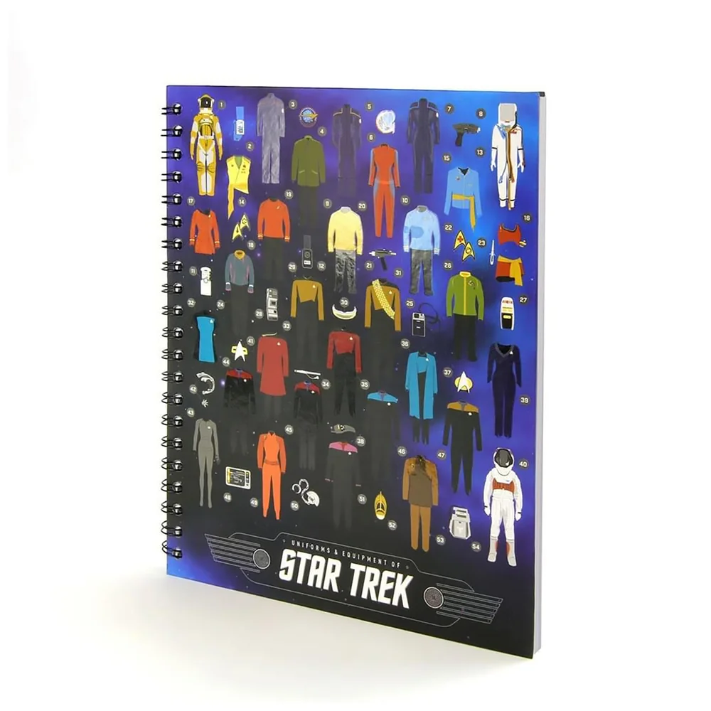 Coop Star Trek Uniformen Notitieboekjes Afbeelding 1