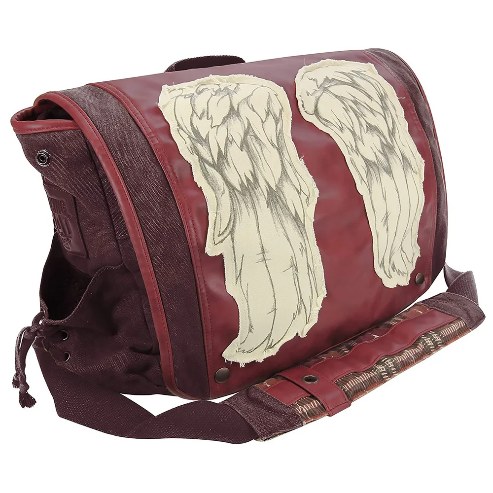 Coop Walking Dead Daryl Wings Messenger Bag Dead Red Afbeelding 1