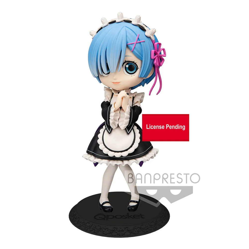 Bandai Re:Zero S-L-I-A-W Rem V.A Q Posket Figuur Afbeelding 1
