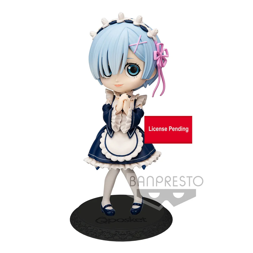 Bandai Re:Zero S-L-I-A-W Rem V.B Q Posket Figuur Afbeelding 1