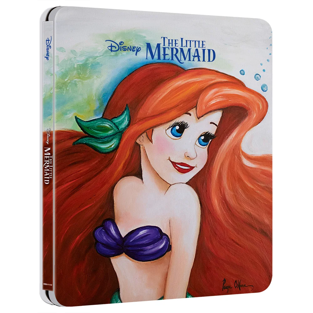 Disney's De Kleine Zeemeermin - Zavvi Exclusief 4K Ultra HD Steelbook (Inclusief Blu-ray) Afbeelding 1