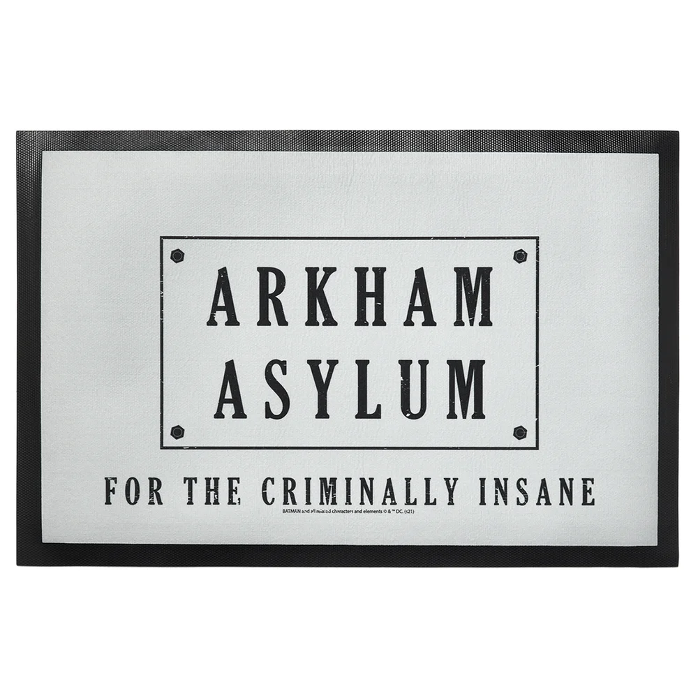 Batman Villains Arkham Asylum Deurmat Afbeelding 1