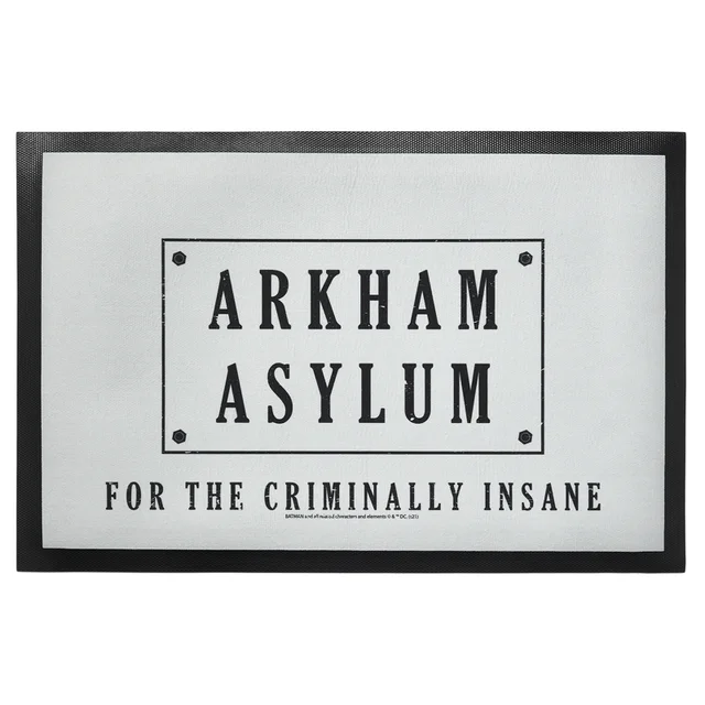 Batman Villains Arkham Asylum Deurmat
