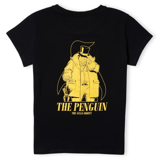 Batman Villains Penguin Men's T-Shirt - Zwart
