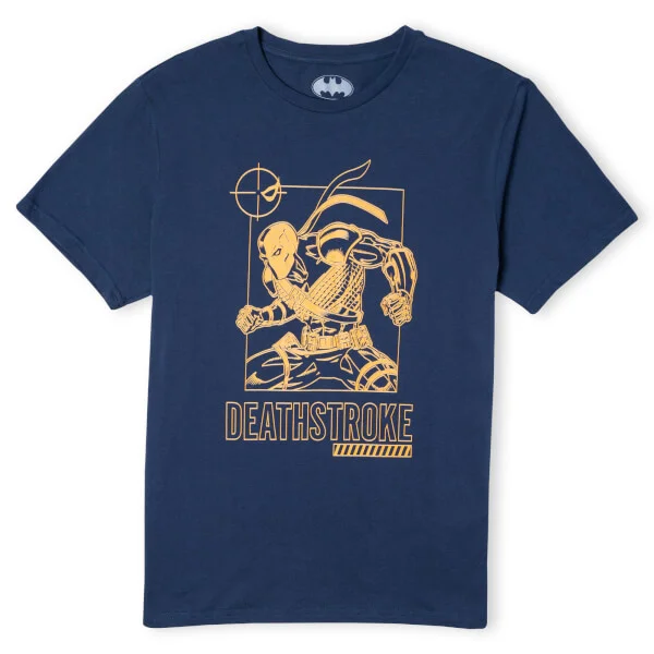 Batman Villains Deathstroke Women's T-Shirt - Navy - XS Afbeelding 1