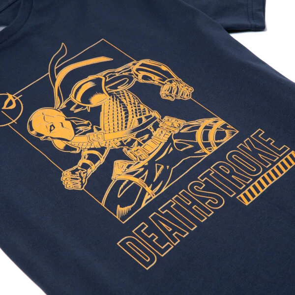 Batman Villains Deathstroke Women's T-Shirt - Navy