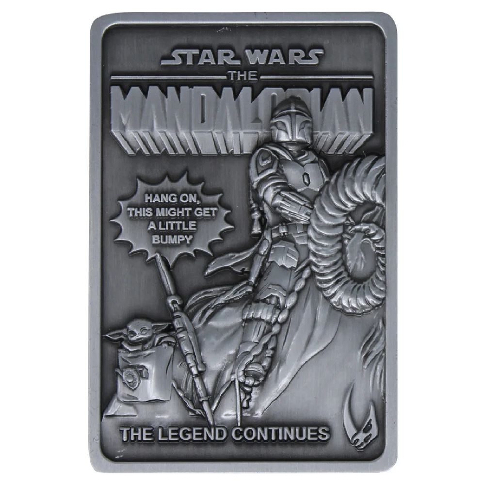 Star Wars The Mandalorian Din Djarin and the Child Ingot Replica - Zavvi Exclusive Afbeelding 1