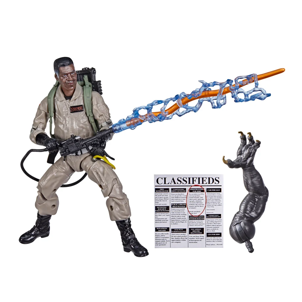 Hasbro Ghostbusters Plasma Series Ghostbusters: Afterlife Winston Zeddemore Action Figure Afbeelding 1