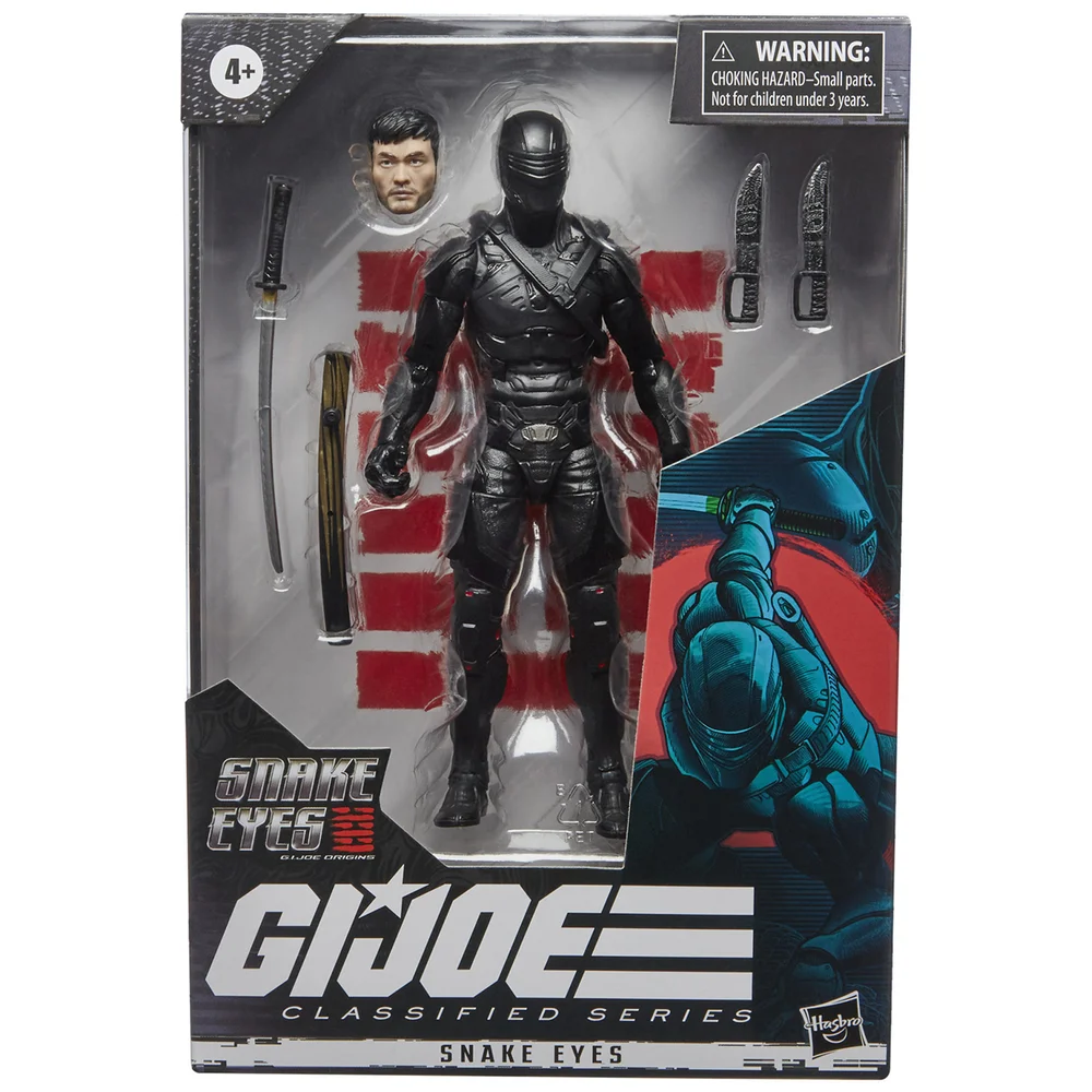 Hasbro G.I. Joe Classified Series Snake Eyes Actiefiguur Afbeelding 1