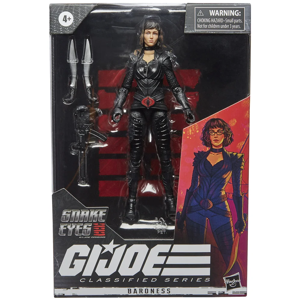 Hasbro G.I. Joe Classified Series Baroness Actiefiguur Afbeelding 1