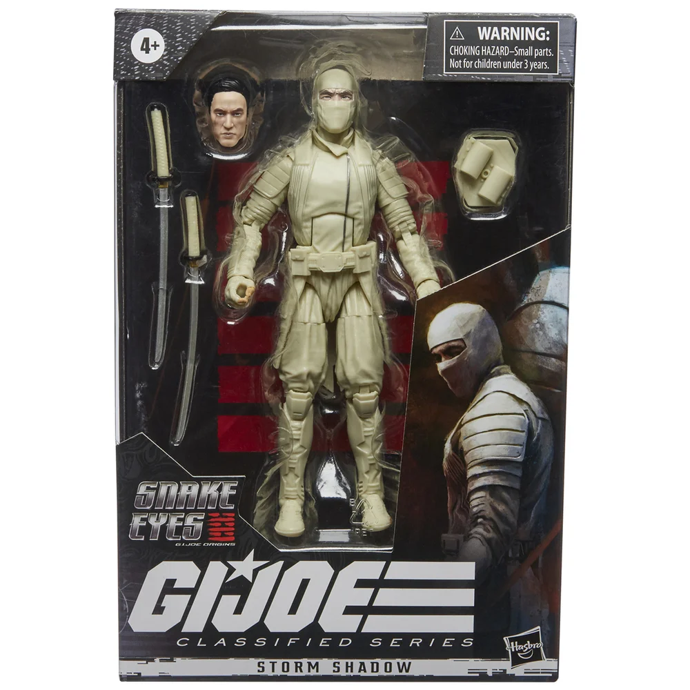 Hasbro G.I. Joe Geclassificeerd Serie Storm Shadow Actiefiguur Afbeelding 1