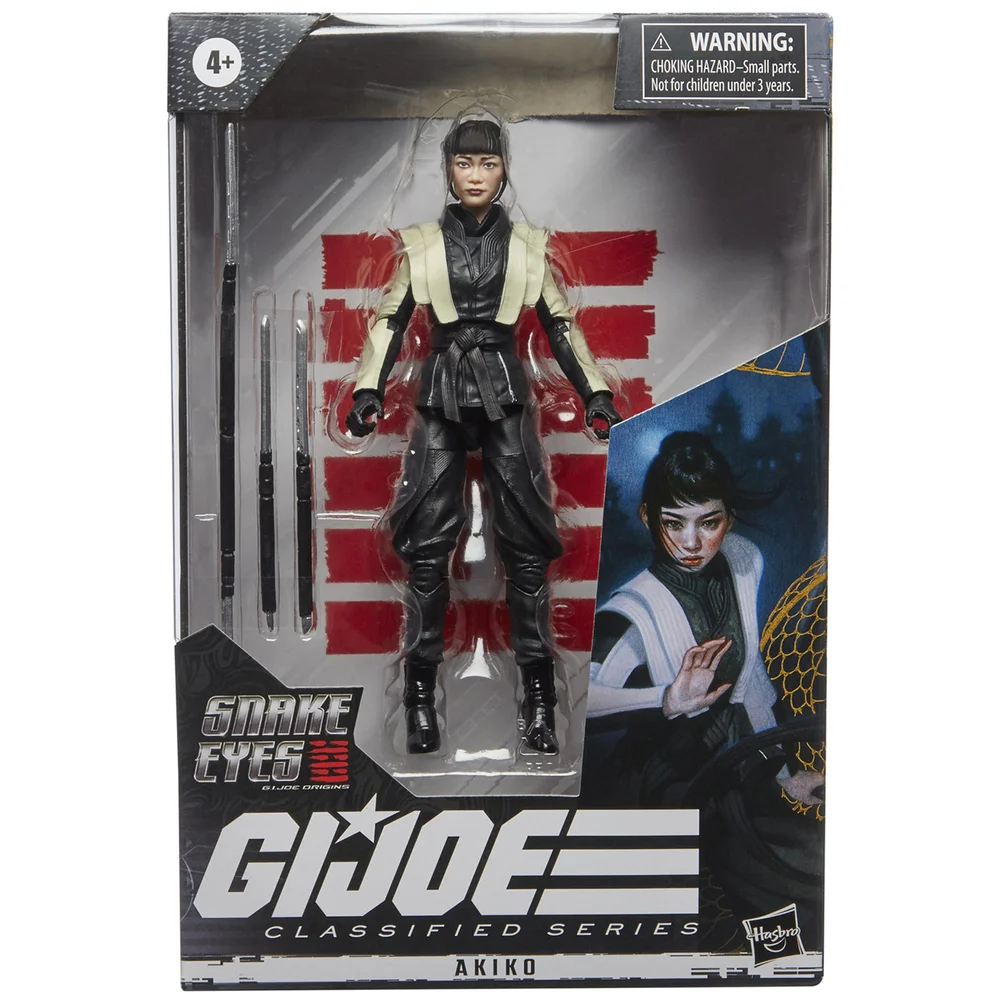 Hasbro G.I. Joe Geclassificeerd Serie Akiko Actiefiguur Afbeelding 1