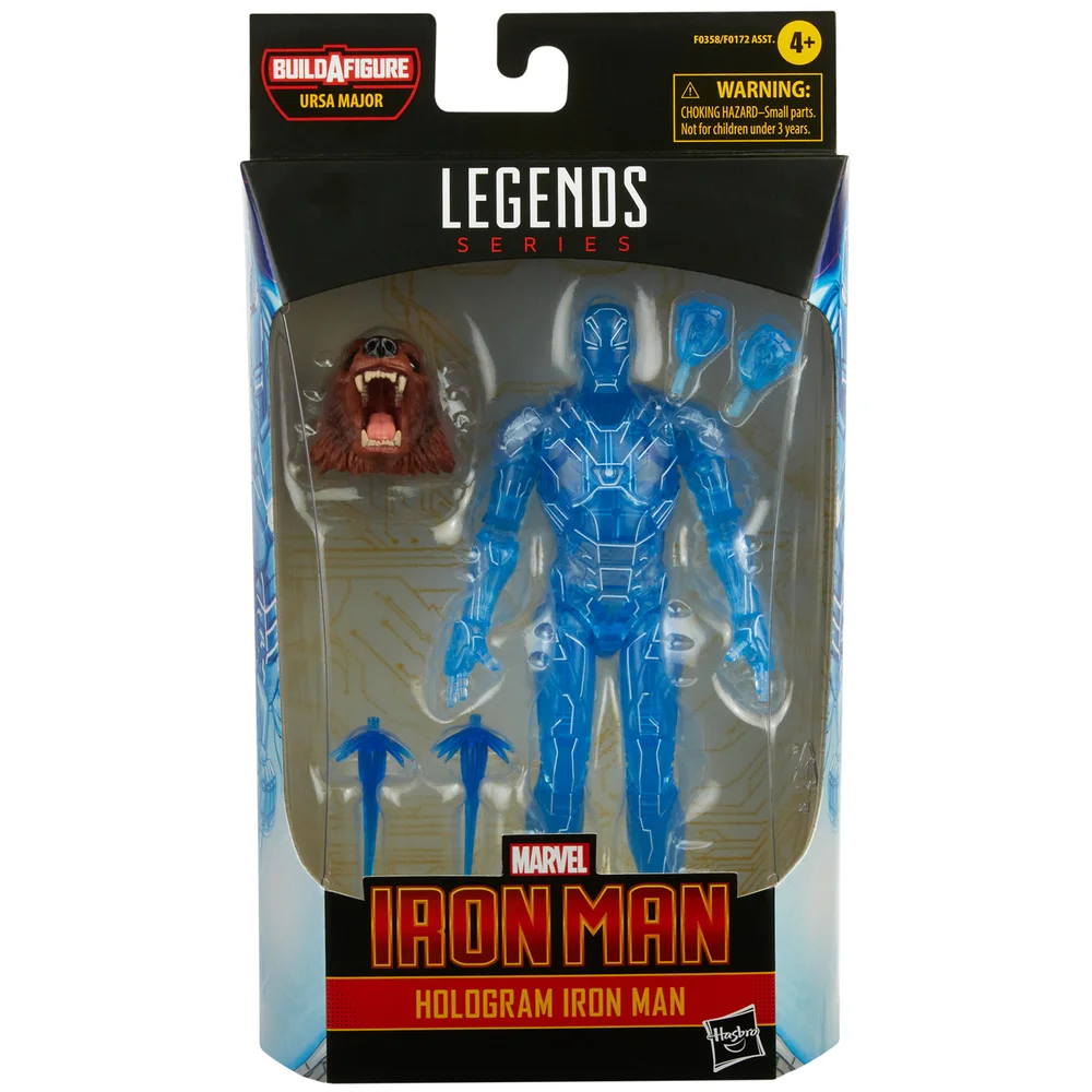 Hasbro Marvel Legends Series Iron Man Hologram Iron Man Actiefiguur Afbeelding 1