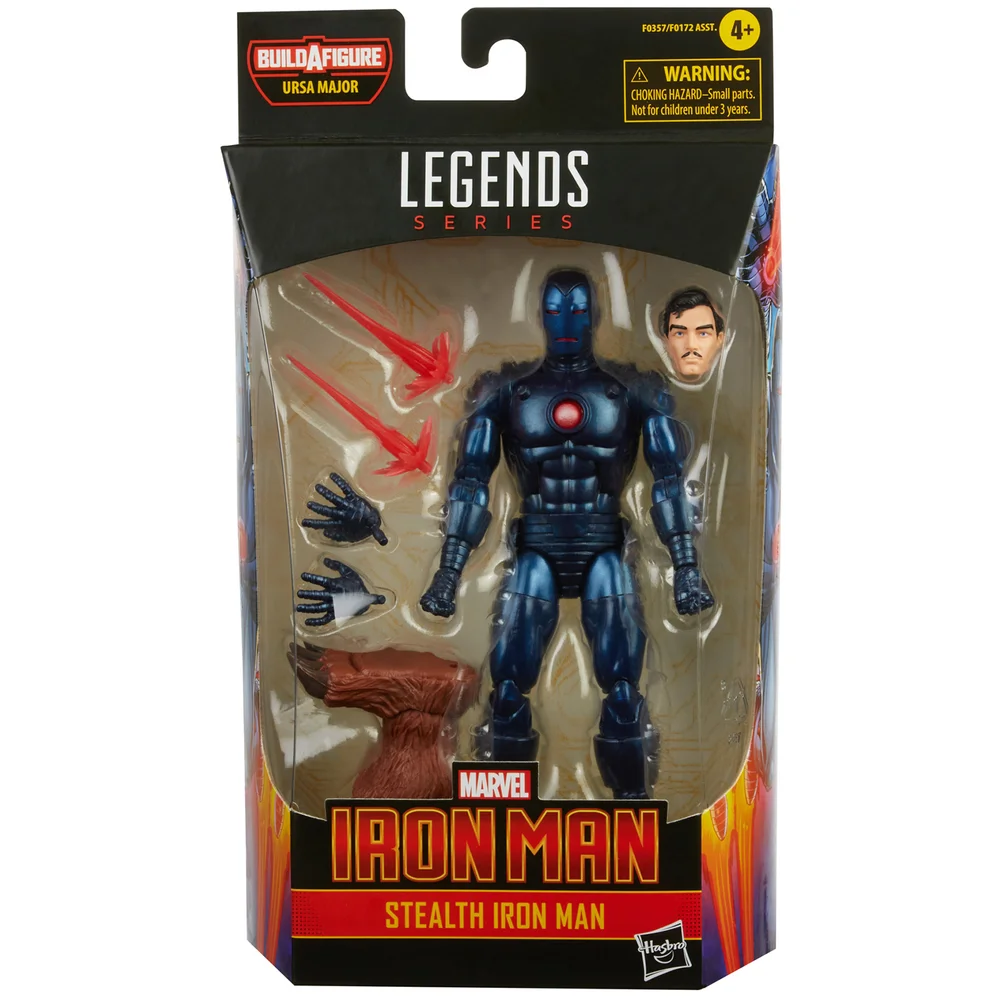 Hasbro Marvel Legends Series Iron Man Stealth Iron Man Actiefiguur Afbeelding 1