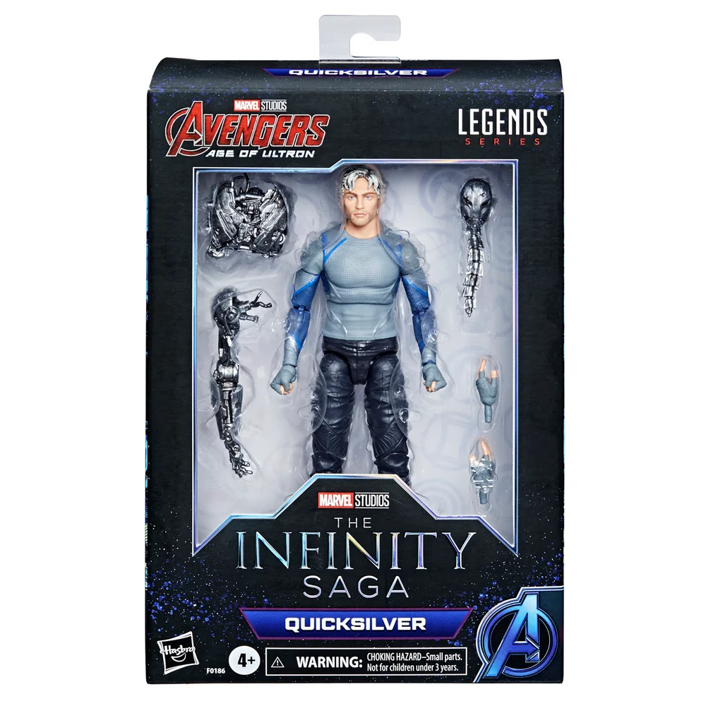 Hasbro Marvel Legends Avengers Series 15 cm Quicksilver Afbeelding 1