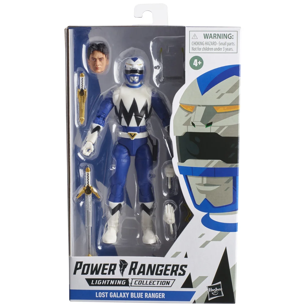 Hasbro Power Rangers Lightning Collectie Lost Galaxy Blue Ranger Figuur Afbeelding 1