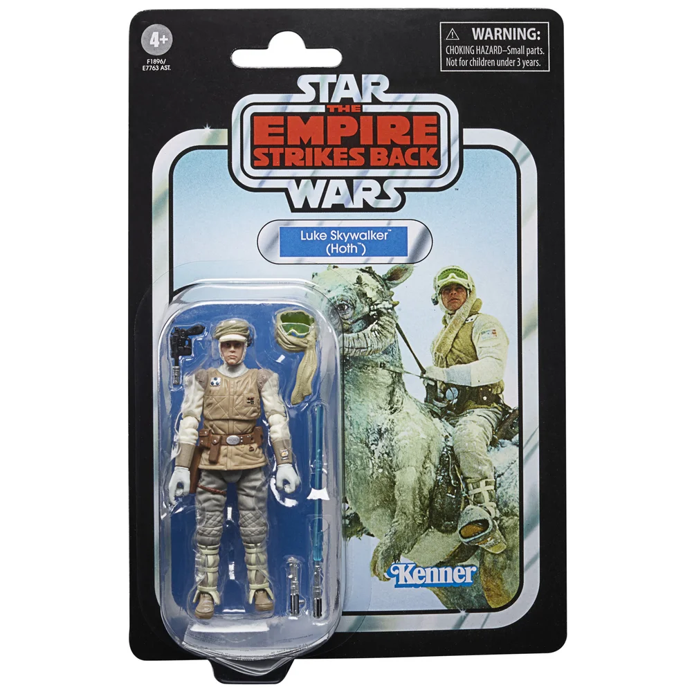 Hasbro Star Wars The Vintage Collection The Empire Strikes Back Luke Skywalker (Hoth) Actiefiguur Afbeelding 1