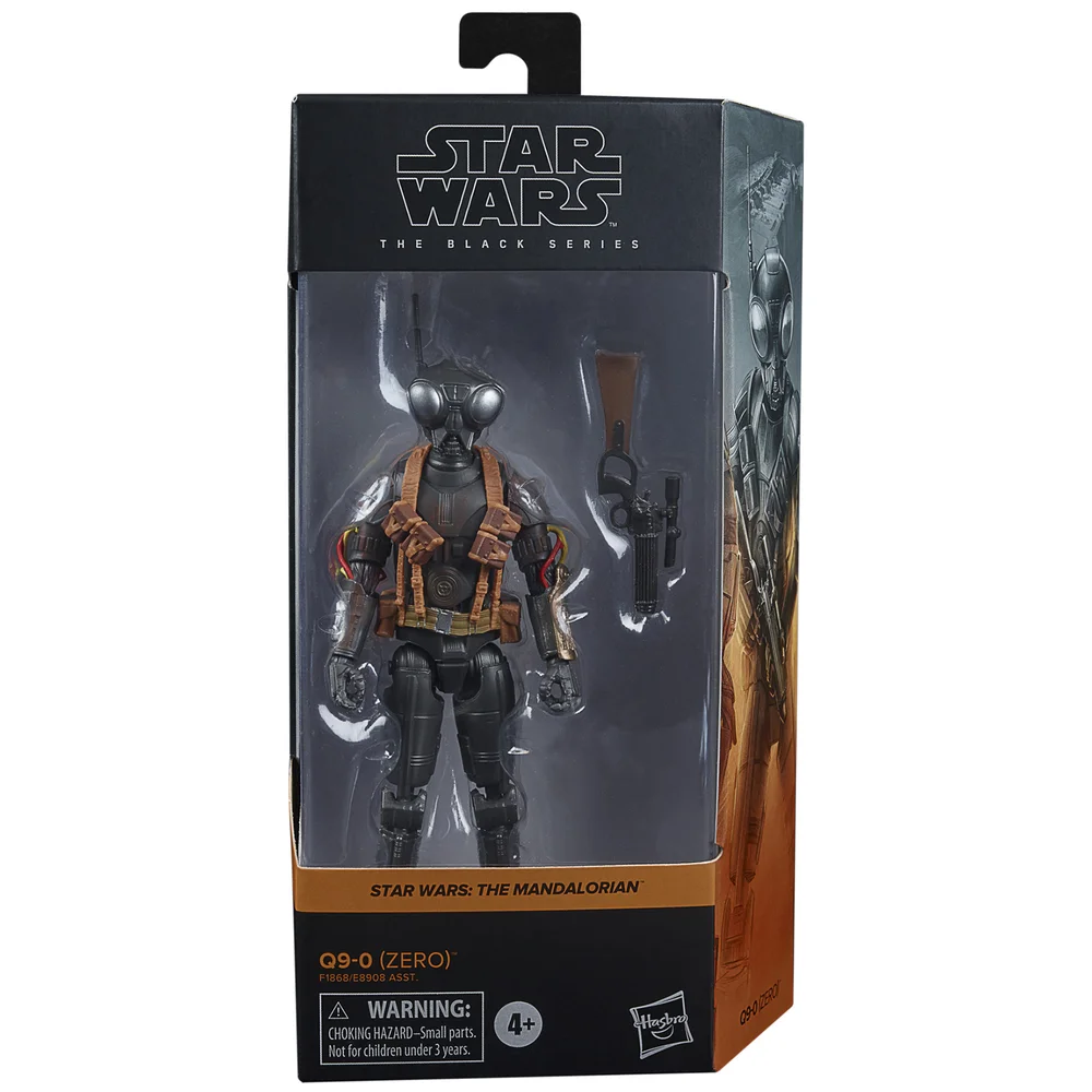 Hasbro Star Wars The Black Serie De Mandalorian Q9-0 (ZERO) Actiefiguur Afbeelding 1