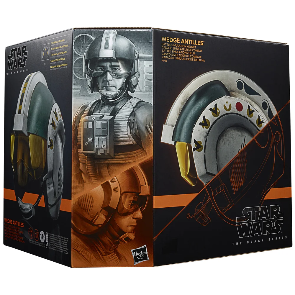 Hasbro Star Wars The Black Serie Wedge Antilles Gevechtssimulatie Helm Afbeelding 1