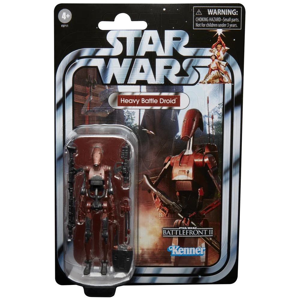 Hasbro Star Wars The Vintage Collection Gaming Greats Heavy Battle Droid Actiefiguur Afbeelding 1