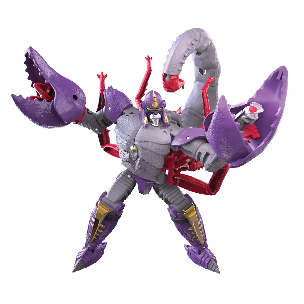 Hasbro Transformers Generations War for Cybertron: Kingdom Deluxe WFC-K23 Predacon Scorponok Actiefiguur Afbeelding 1