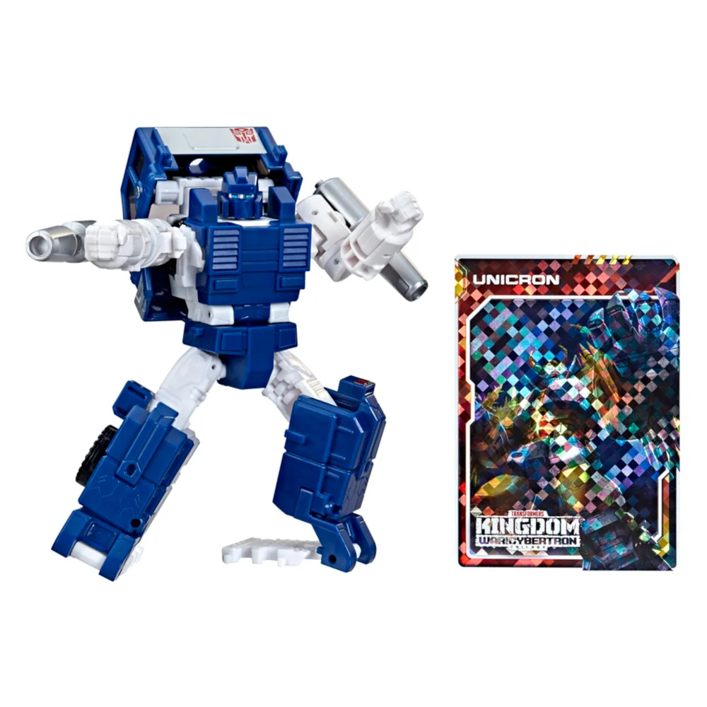 Hasbro Transformers Generations War for Cybertron: Kingdom Deluxe WFC-K32 Autobot Pipes Action Figure Afbeelding 1