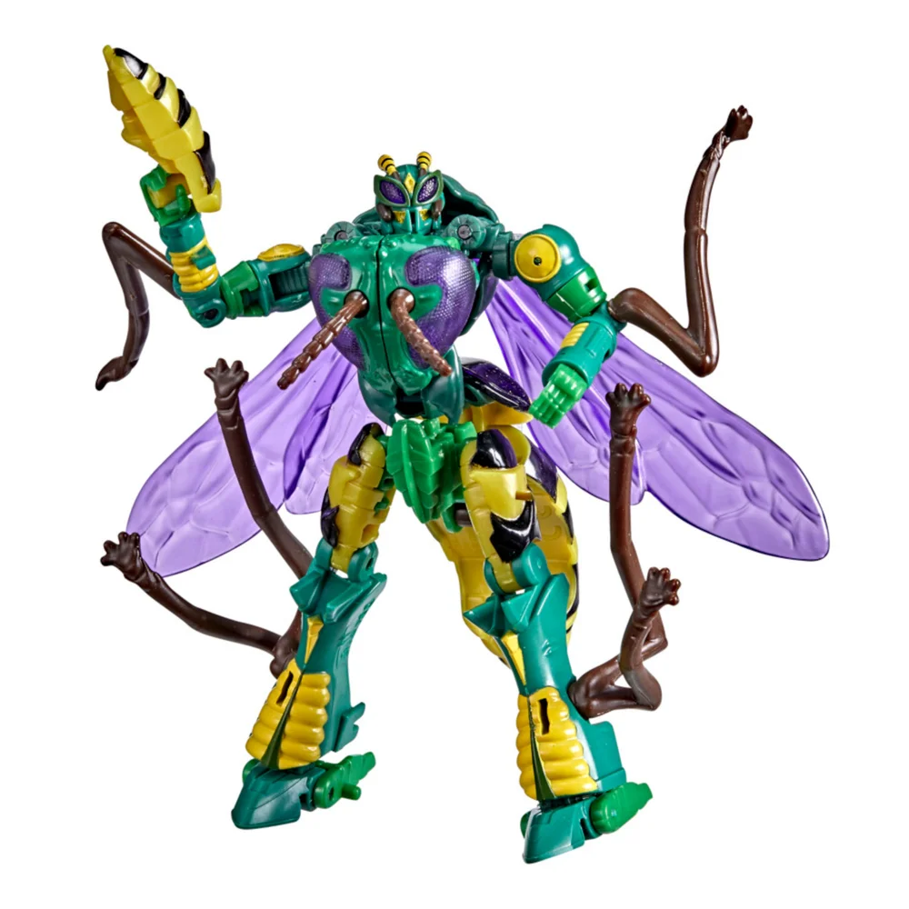 Hasbro Transformers Generations War for Cybertron: Kingdom Deluxe WFC-K34 Waspinator Action Figure Afbeelding 1