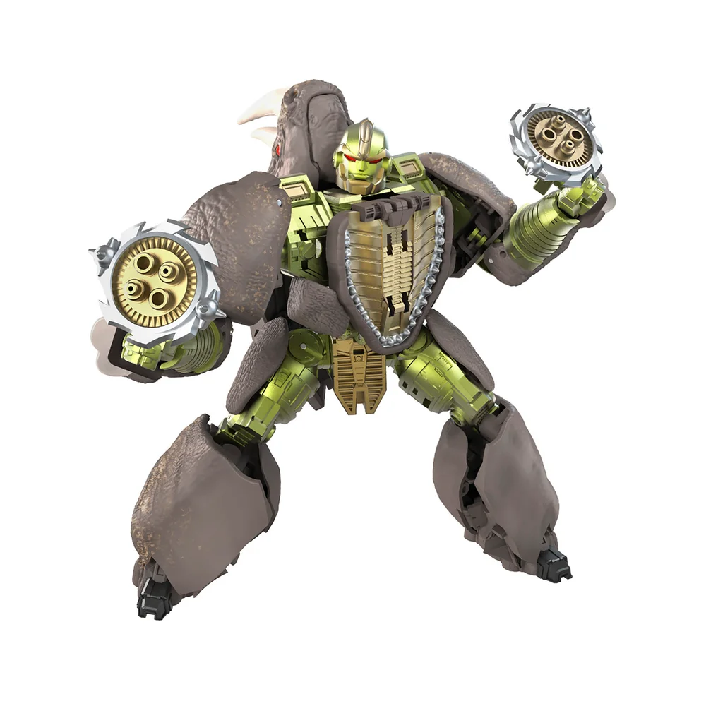 Hasbro Transformers Generations War for Cybertron: Kingdom Voyager WFC-K27 Rhinox Actiefiguur Afbeelding 1