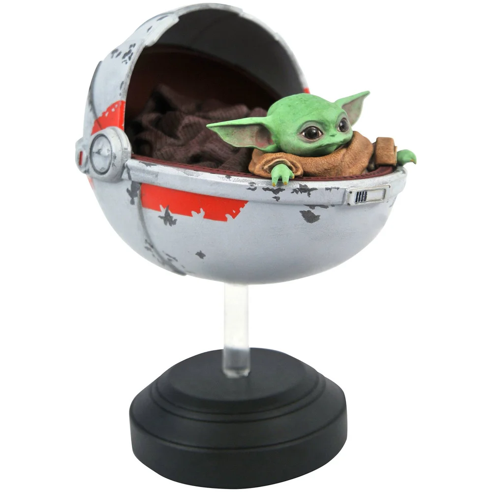 Gentle Giant The Mandalorian The Child With Pram Schaal 1/6 Beeldje Afbeelding 1