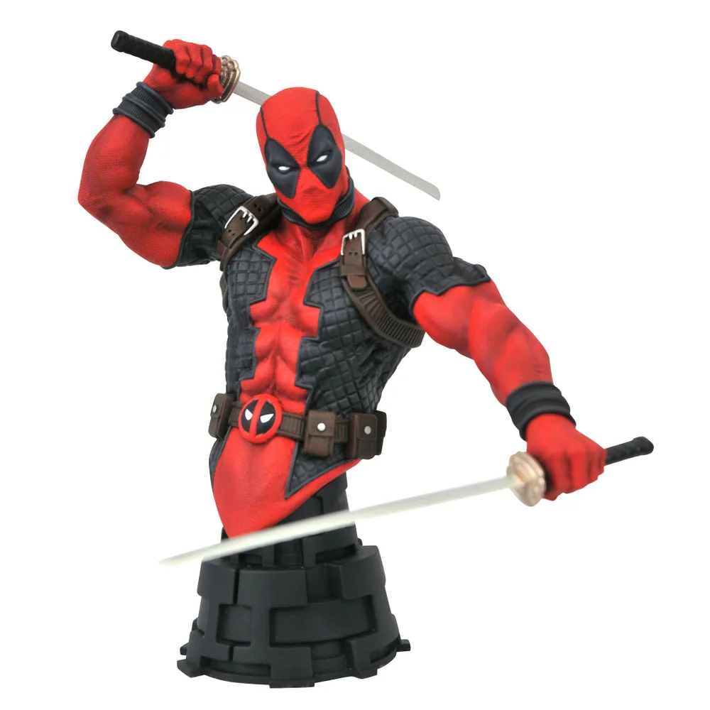 Diamond Select Marvel Comic X-Men Deadpool Bust Afbeelding 1