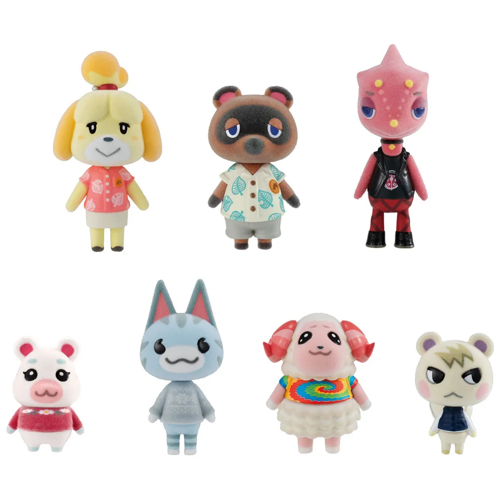 Nintendo Animal Crossing Figuren Geschenkset - 7 Stuks Afbeelding 1