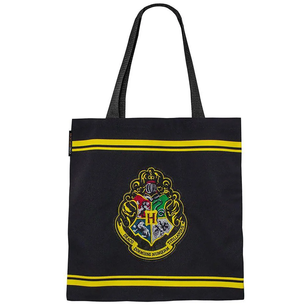 Harry Potter Cinereplica Tote Bag Hogwarts Houses Afbeelding 1
