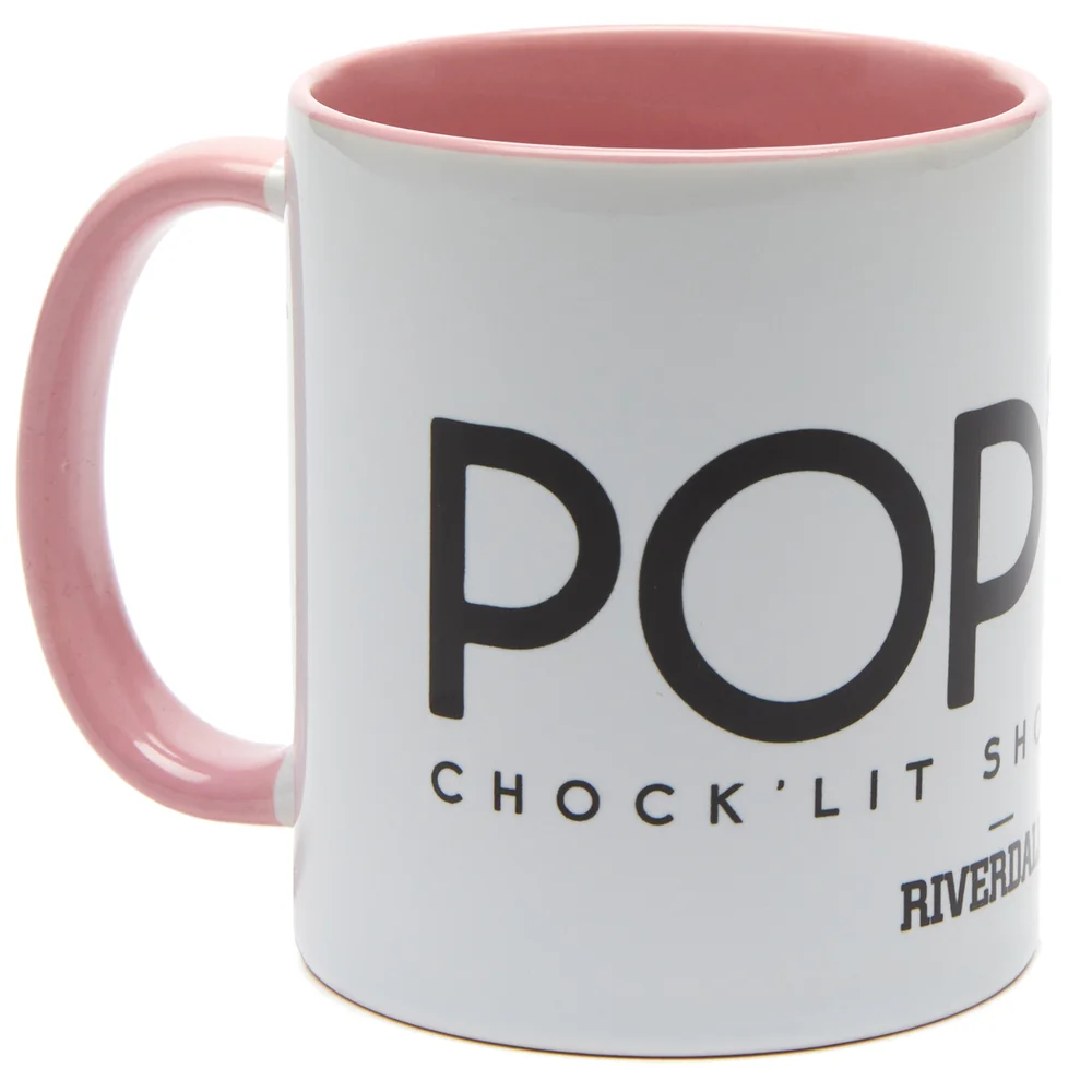 Riverdale Pops Chocklit Shoppe Mok - Wit/Roze Afbeelding 1