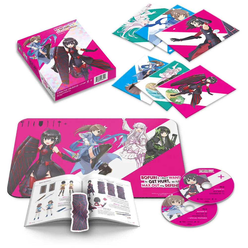 BOFURI: I Don't Want To Get Hurt, So I'll Max Out My Defence - BD + Digital Copy Limited Edition Afbeelding 1
