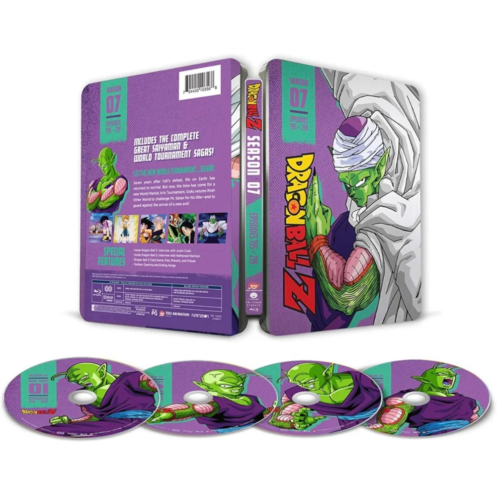 Dragon Ball Z: Season 7 - Limited Edition Steelbook Afbeelding 1
