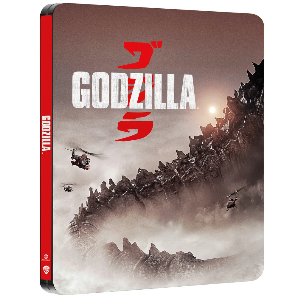 Godzilla 4K Ultra HD Zavvi Exclusief Steelbook (Inclusief 2D Blu-ray) Afbeelding 1