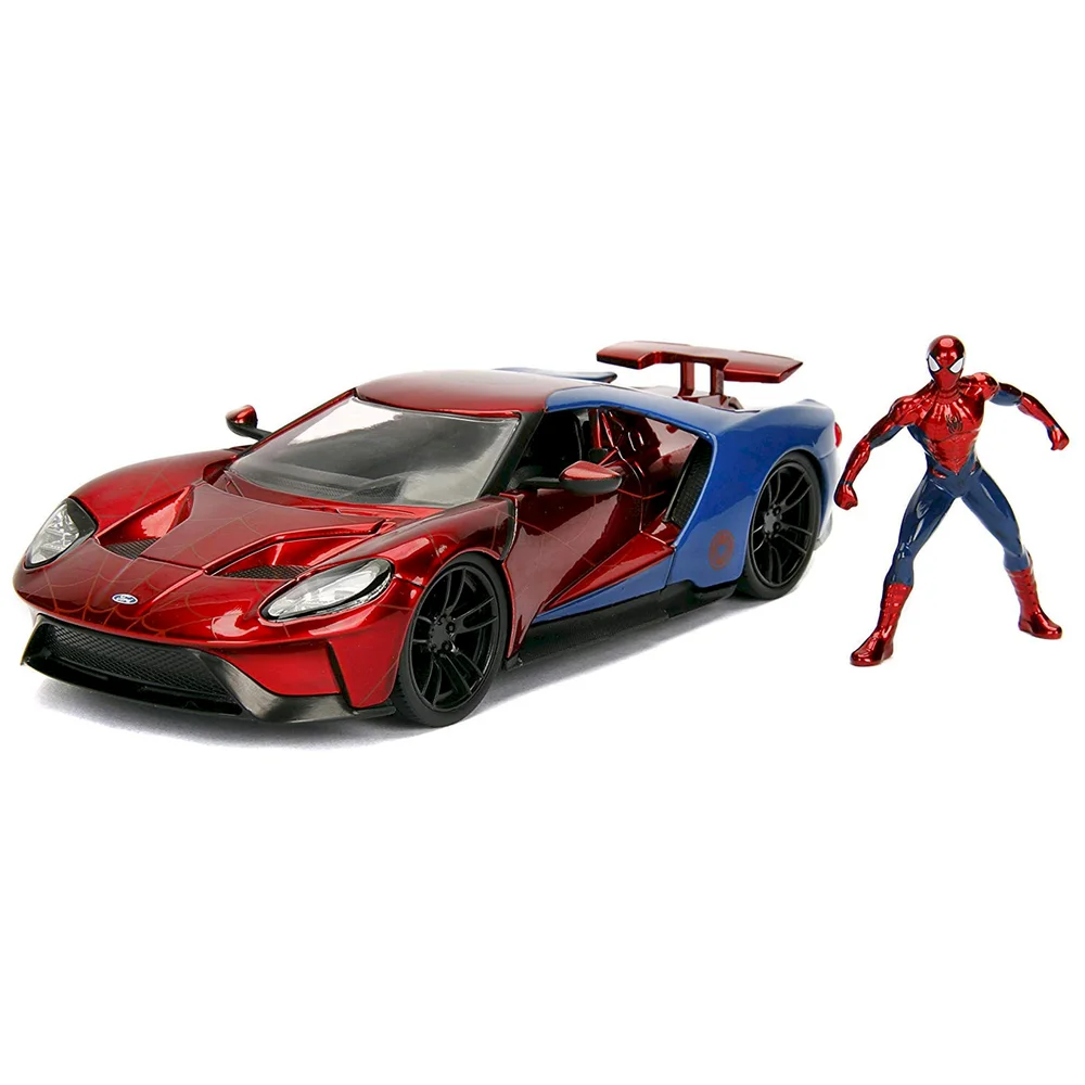 Jada Toys Marvel Spider-Man 2017 Ford Gt 1:24 Afbeelding 1