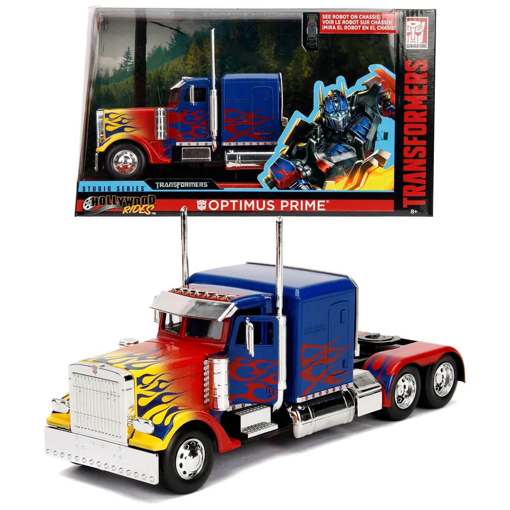 Jada Toys Transformers T1 Optimus Prime 1:24 Afbeelding 1