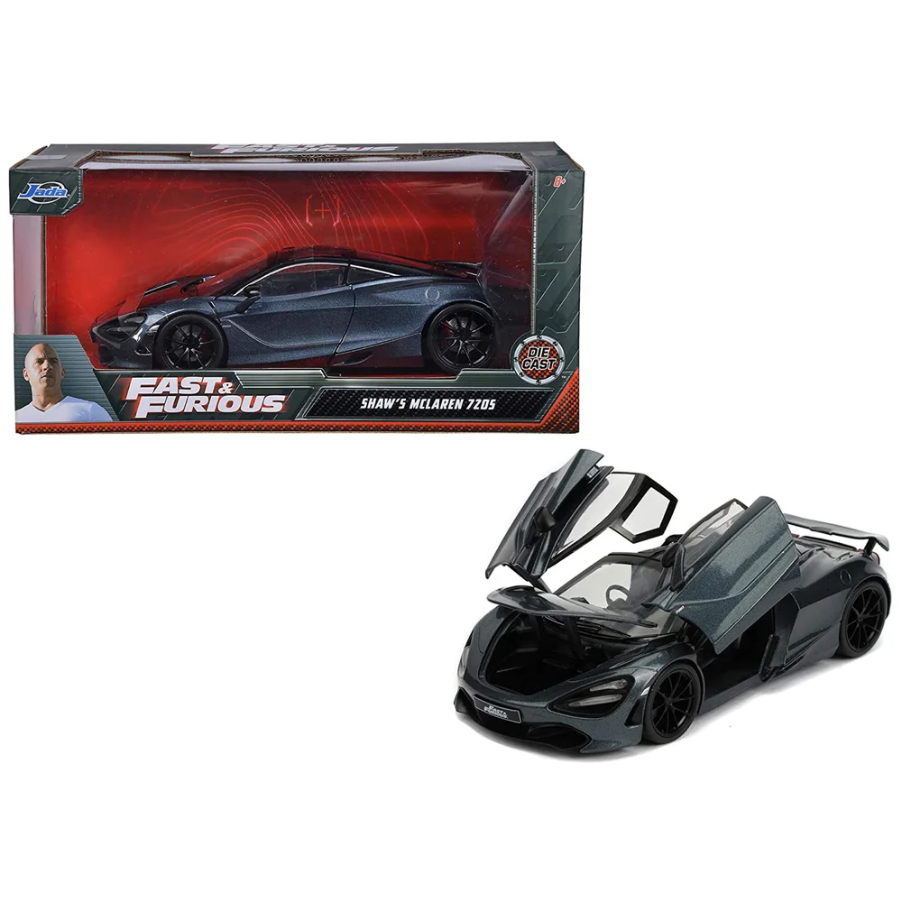 Jada Toys Fast & Furious Hobbs & Shaw: Shaws Mclaren 720S 1:24 Afbeelding 1