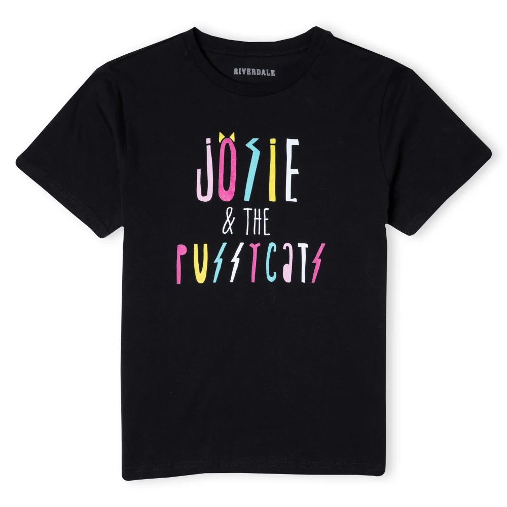 Riverdale Josie And The Pussycats Unisex T-Shirt - Zwart - S Afbeelding 1