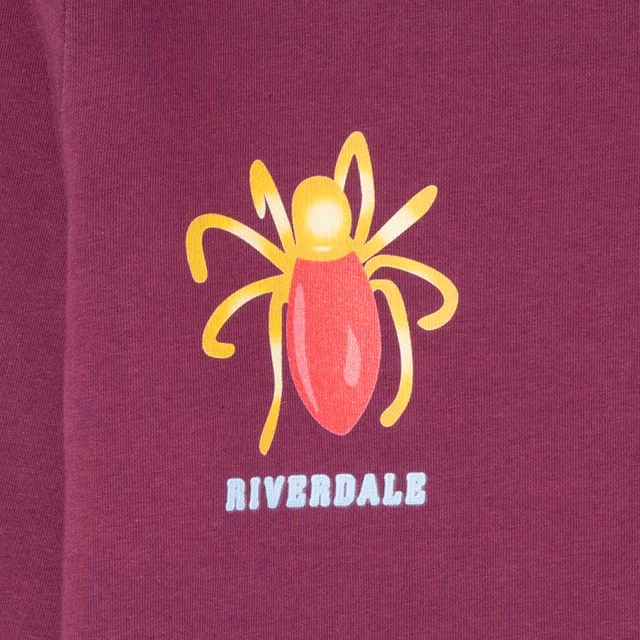 Riverdale Cheryl Blossom Broach Unisex Sweatshirt - Bordeaux