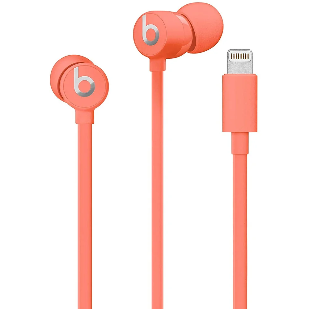 urBeats3 Earphones with Lightning Connector - Coral Afbeelding 1